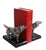 Mid 20th Century Pr. Silvered Metal Dog Bookends by the Philadelphia Mfg. Co. For Sale - Image 14 of 18