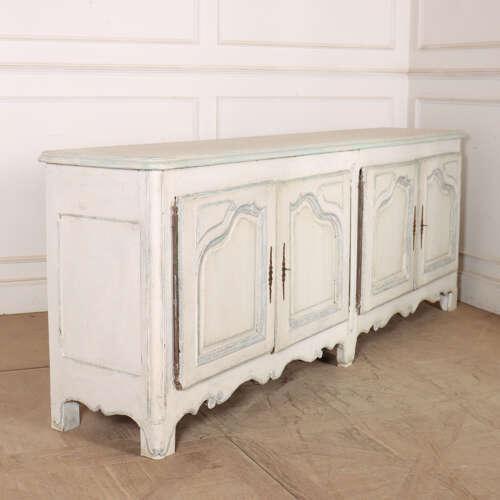 French Oak Painted Sideboard For Sale - Image 13 of 17