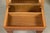 Brown 1960s Refinished Teak Mid Century Danish Desk Vanity For Sale - Image 8 of 8