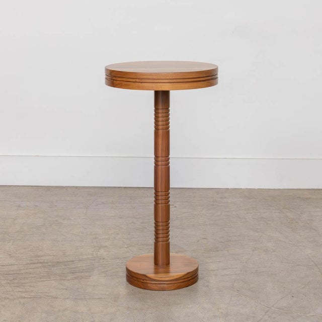 Wood Panoplie Drink Table, Walnut For Sale - Image 7 of 12