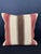 Turkish Hemp Pillow Cushion Natural Beige Red Cushion Cover 20x20 For Sale - Image 4 of 4