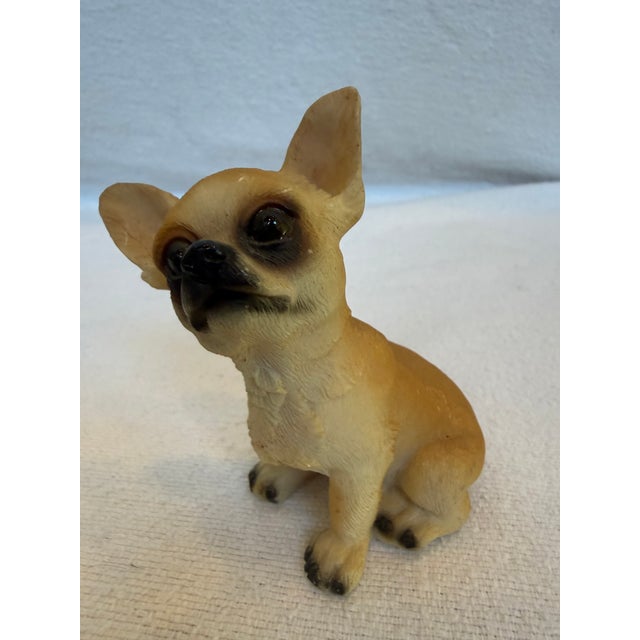 Ceramic Ceramic Lifelike Chihuahua For Sale - Image 7 of 10