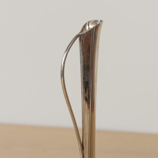 Silver 1930s French Silver Bud Vase For Sale - Image 8 of 10