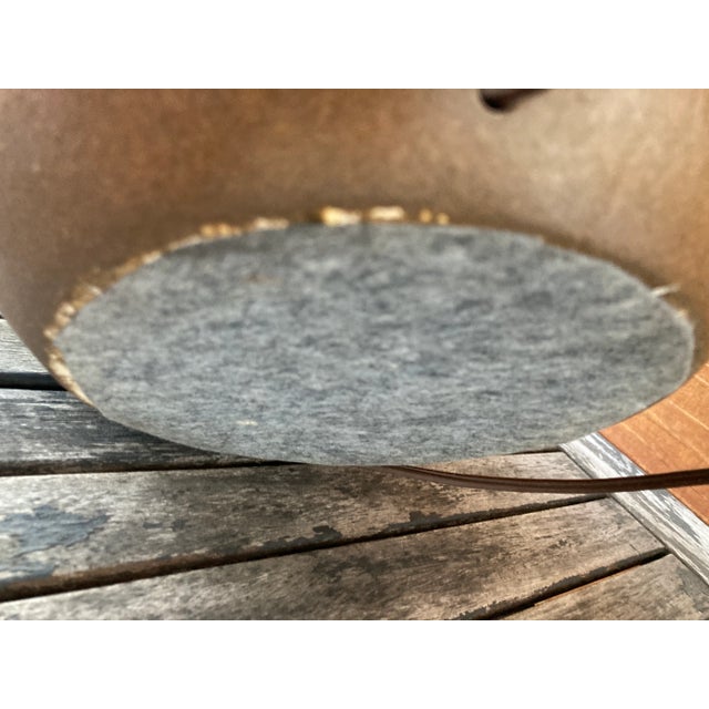 Mid-Century Modern Lava Glazed Abstract Ceramic Table Lamp For Sale - Image 12 of 13