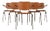 315 Stacking Chairs by Kho Liang Le for Car Catwijk, Set of 6 For Sale