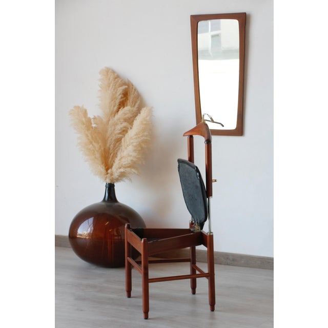 Vintage Italian Valet Stand Chair by Fratelli Reguitti, 1960s For Sale - Image 17 of 18