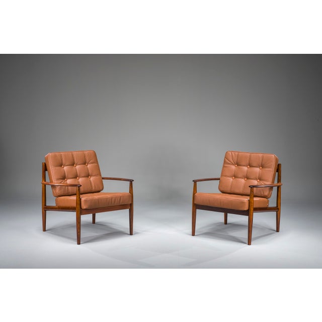 Set of Model 118 Armchairs in Rosewood by Grete Jalk for France & Son, 1960s For Sale - Image 15 of 18