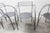 Set of six "Silver Moon" armchairs designed by French industrial designer Pascal Mourgue and produced by Fermob in 1985....