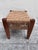 Mid-Century Modern French Mid-Century Rope Footstool, Audoux-Minet Style — C. 1950s–60s For Sale - Image 3 of 10