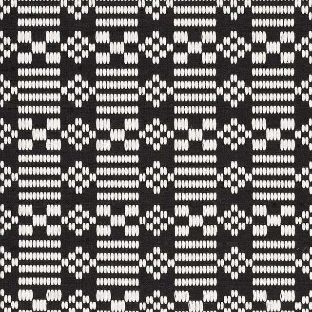 With thick cotton stitching embroidered in a simple graphic pattern, Wilson Embroidery has tons of folkloric charm. Sold...