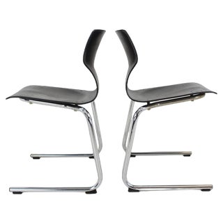 Set of Mid-Century Pagwood Chairs attributed to Flototto for Flötotto, 1980 For Sale