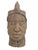 African Vintage Rare Large Ife Clay / Terracotta Head of Oni Yoruba Nigeria African 17.5" H For Sale - Image 3 of 6