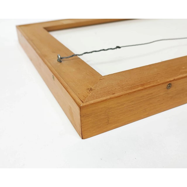 Kent Twitchell 1984 Woman Signed Framed Print For Sale - Image 4 of 12