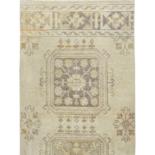 Rustic Galerie Shabab Collection Mid-20th Century Turkish Anatolian Runner For Sale - Image 3 of 10