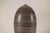 Large Artisan Ceramic Vase with Fine Linear Decoration in Brown and Cream For Sale - Image 11 of 16