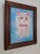 Traditional Judgy Kitty Cat Portrait Painting Signed For Sale - Image 3 of 9