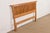 Late 20th Century Stickley Mission Oak Arts & Crafts Queen Size Spindle Headboard For Sale - Image 5 of 12