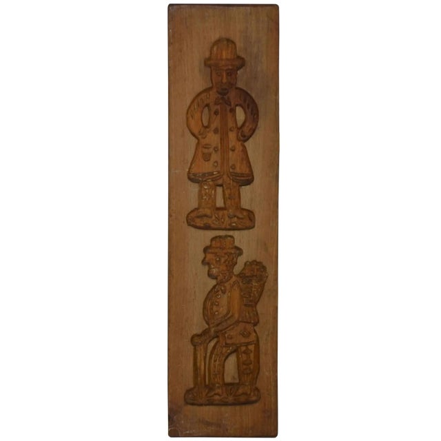 Double-Sided Wooden Gingerbread Mold For Sale In San Diego - Image 6 of 6