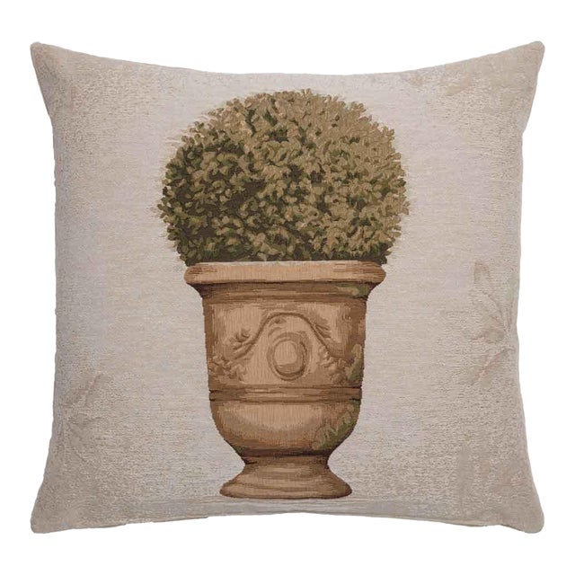 Buxus Ball Regular Cushion With Feather Filler - 46x46cm (18"x18") For Sale