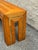 Late 20th Century 1970s Rattan & Brass Geometric Console Table With Stepped Frame For Sale - Image 5 of 12