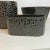1970s Vintage Boho Chic Contemporary Modern Faux Croc Embossed Ceramic Planters - Set of 3 For Sale - Image 5 of 10