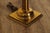 Vintage Brass Floor Lamp With Shade For Sale In Philadelphia - Image 6 of 18