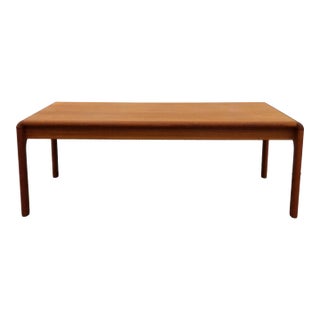 Vintage Mid Century Modern Teak Coffee Table by O'Donnell For Sale
