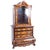 18th Century Dutch Walnut Marquetry Cabinet on Chest For Sale - Image 9 of 9