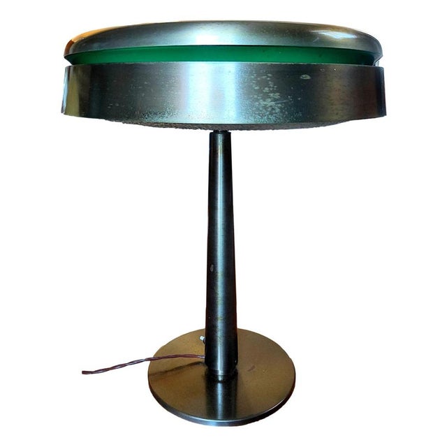 Brown 2278 Table Lamp by Max Ingrand for Fontana Arte For Sale - Image 8 of 9