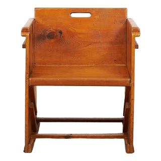 Children's Armchair in Wood, 1940s For Sale