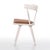 Four Hands Ripley Dining Chair - Whiskey Saddle, Off White For Sale - Image 4 of 10