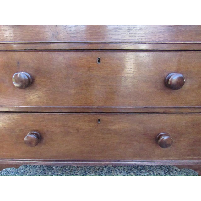 Antique English Oak Chest of Drawers For Sale - Image 16 of 18