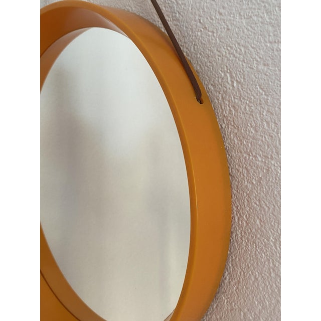 Vintage Danish Round Plastic Mirror, 1970s For Sale - Image 3 of 13