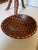 Vintage African Tribal Unity Sculpture Bowl Holder Handcarved Wooden Stand For Sale - Image 10 of 12