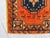 Navy Blue Antique Fachralo Kazak Hand-Knotted Wool Rug - 3'2" X 2'10" For Sale - Image 8 of 10