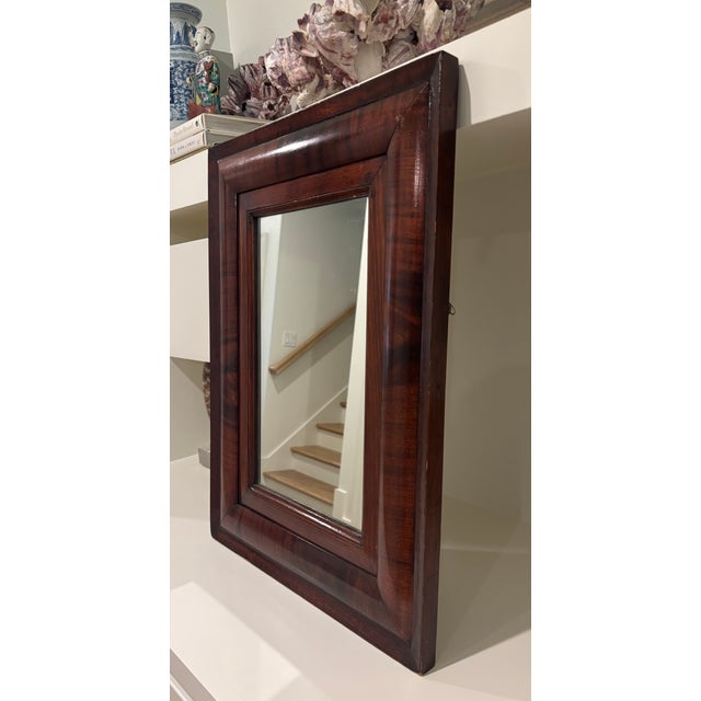 Mid-19th Century American Empire Mahogany Wall Mirror For Sale In Little Rock - Image 6 of 16