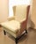 Mid-Century Modern 1970s Wingback Chippendale Chair That Strikes a Perfect Balance Between Traditional Sophistication & Sleek Mid-Century Design For Sale - Image 3 of 6