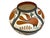 Large Adrian Vallo (Acoma Pueblo) New Mexico Native American Olla Jar/Vase With Heartline Deer and Bird Motif For Sale In San Francisco - Image 6 of 13