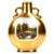 Gilt Porcelain Moon Flask Vase with Hand-Painted Landscape Reserves from Coalport, 1880 For Sale - Image 9 of 9
