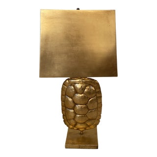 Worlds Away Cecile Gold Tortoise Shell Table Lamp For Sale
