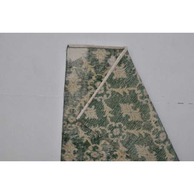 Handmade wool carpet in Turkish Anatolia , Vintage Oushak Rug,Turkish Vintage Anatolian Rug, Handmade wool Rug . One Of...