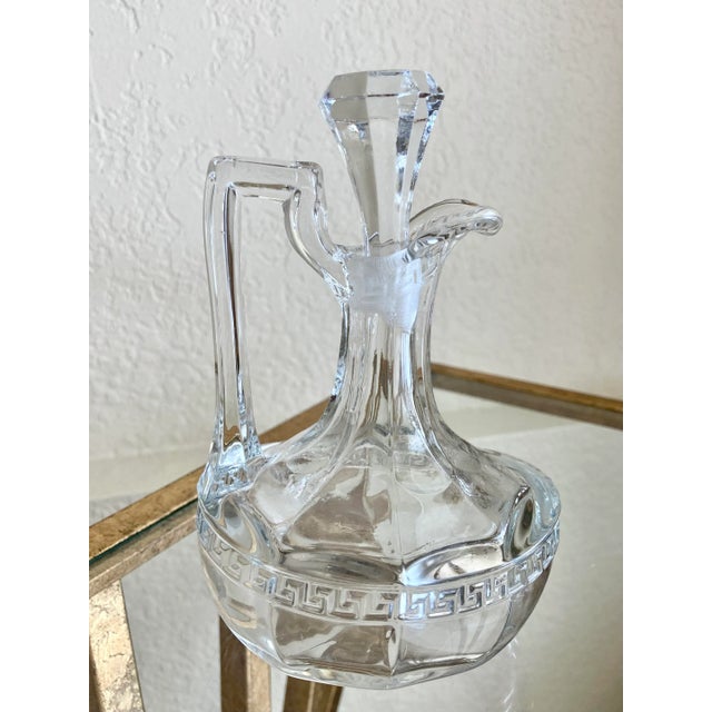 Circa 1912/1913 “Sheraton” Pattern No. 15144 Cruet by Us Glass For Sale - Image 12 of 13