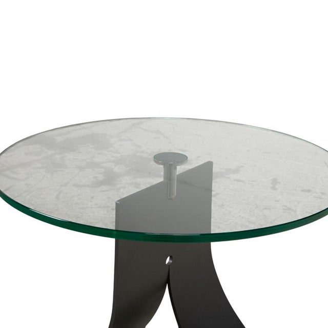 Modern Glass 5170 Coffee Table in Silver from Rolf Benz For Sale - Image 3 of 12