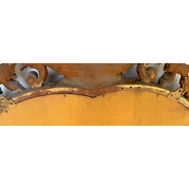 Neoclassical Fine French Régence / Neoclassical Style Giltwood Mirror Paris, circa 1925 For Sale - Image 3 of 18