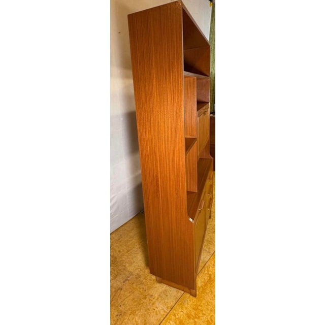 Brown Vintage Room Divider in Teak by Stonehill, 1970s For Sale - Image 8 of 12