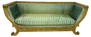 Large Antique XIX Bench
