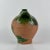 Ceramic 19th Century French Green Glazed Pottery Jug With Dual Handles For Sale - Image 7 of 8