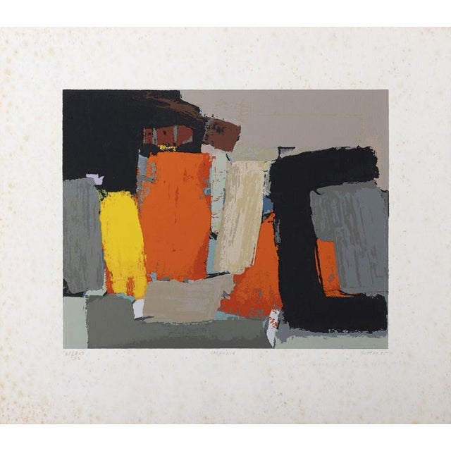 Zulmiro De Carvalho, Composition, 1985, Screenprint For Sale - Image 6 of 6
