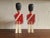Mid-Century Modern Kings Guardman Drummers by Kay Bojesen, 1960s, Set of 2 For Sale - Image 3 of 6