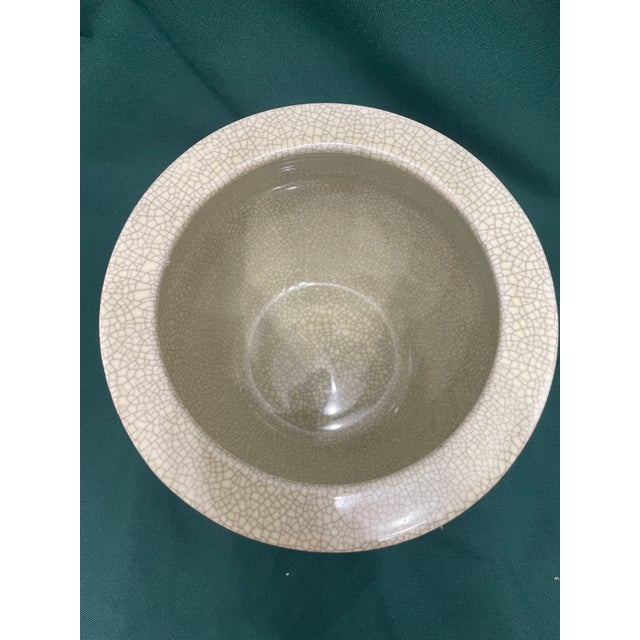 Asian Antique Oriental Decorative Fish Bowl For Sale - Image 3 of 7